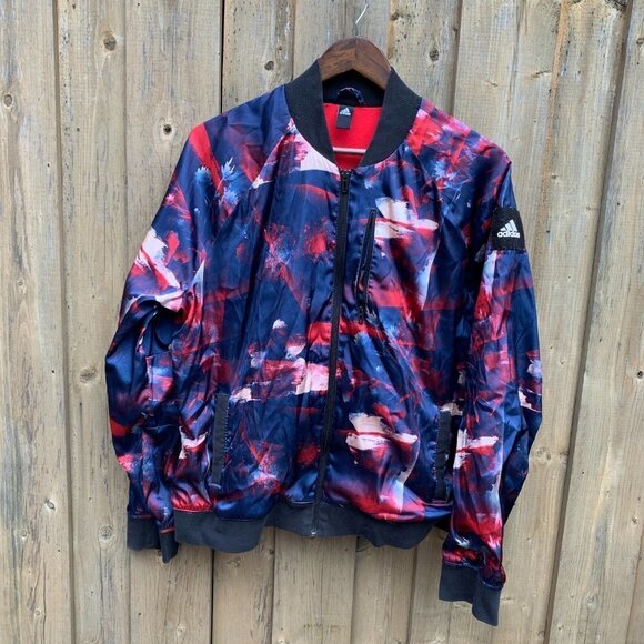 2016 Adidas Multicolor Bomber Jacket - Picture 6 of 7